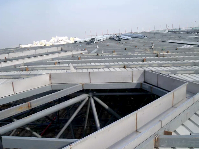 瑞安安吉县体育馆网架