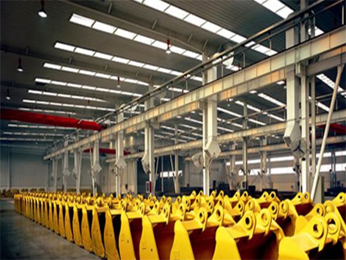 瑞安徐工集团挖掘机装配车间