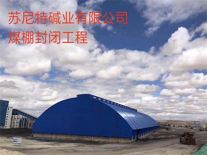 瑞安碱业有限公司煤棚封闭工程